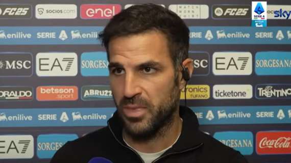 Fabregas a Sky: "Loro sono la Lazio, noi siamo il Como. Dobbiamo lavorare tanto"