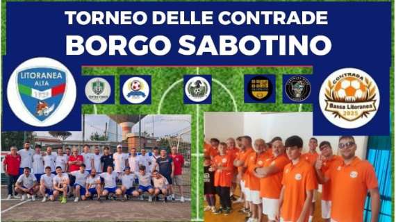Torneo CONTRADE SABOTINO      