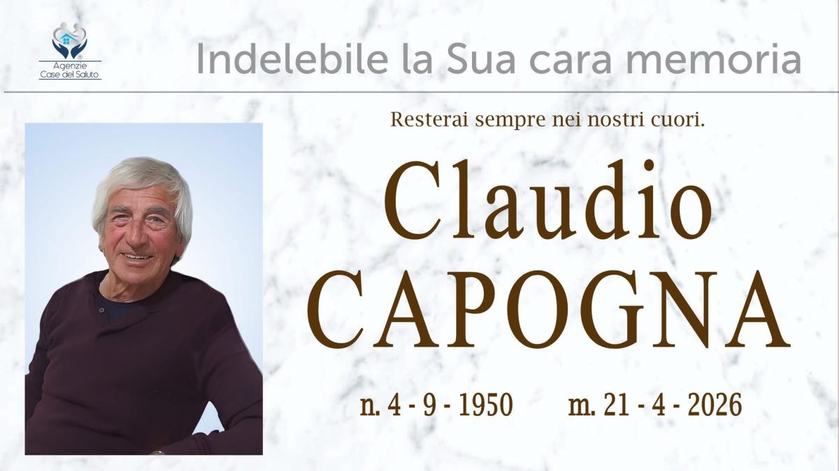 CLAUDIO CAPOGNA 