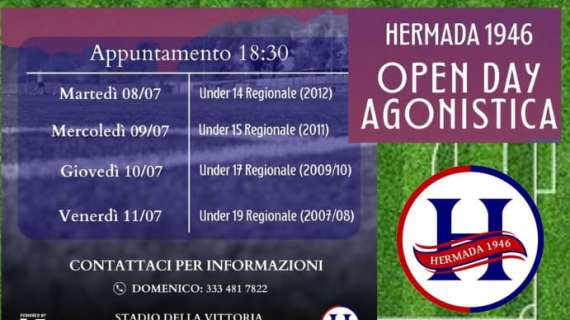 Locandina Open Day HERMADA    
