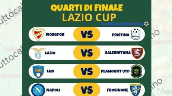 LAZIO CUP i quarti di finale  