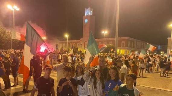 Ieri sera in Piazza del Popolo