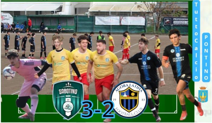 Juniores Provinciale: Parte il conto alla rovescia. SABOTINO al comando della classifica, insidiano il primato LA SETINA e PONTINIA: 