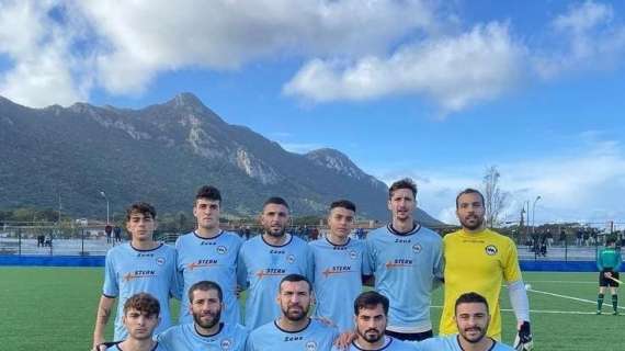L&#039; FC Montenero schierato. 