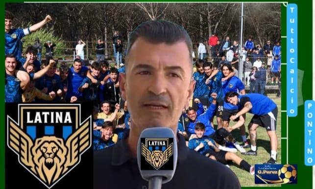 Settore Giovanile LATINA CALCIO - MARCO IANNARILLI ai saluti.