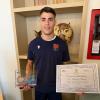 Taranto, Losavio riceve il premio 'Miglior Giocatore FIGC-LND 2026'