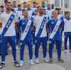 Fc Matera, il club biancoazzurro ha presentato le due maglie per la nuova stagione