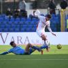 Carrarese-Bari 1-0: Gytkjaer sbaglia, Abiuso no. Altro ko pesante 