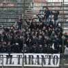 Daspo a tre tifosi del Taranto per aver acceso fumogeni ed esplosivi nel match col Latina