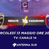 Playoff Serie C, Renate-Casarano in diretta su Antenna Sud