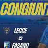 Lecce-Fasano, il 20 agosto amichevole al 'Via del Mare'