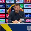 Lecce, Di Francesco: “Sul calcio d’inizio della Juve avevamo lavorato in mattinata, è mancata la precisione”