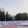 Fidelis Andria, striscioni in città indirizzati al presidente Dibenedetto