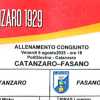 Catanzaro-Fasano, le formazioni ufficiali dell’amichevole 