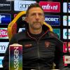 Lecce, Di Francesco: “Abbiamo recuperato tutti, fuori solo Morente”
