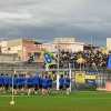 Cerignola, il tifo organizzato carica la squadra prima della partenza per Bergamo 