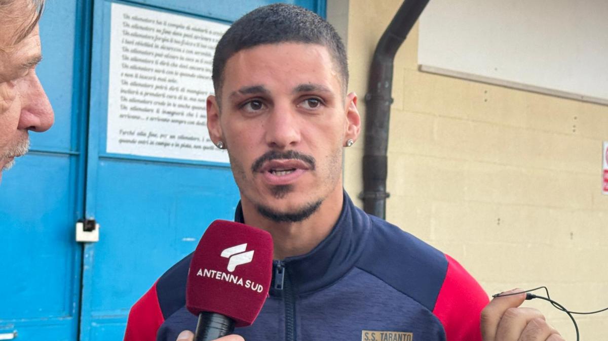 Taranto, Di Paolantonio: "Il terzo gol ci ha tagliato le gambe"