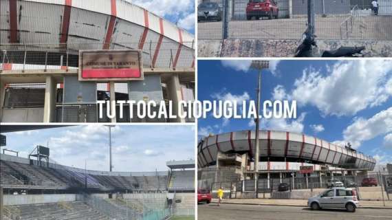Taranto-Cerignola, la situazione: la Lega chiede un'alternativa allo "Iacovone"