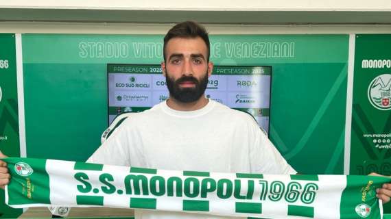 UFFICIALE - Monopoli, nuovo contratto per Albertazzi: il portiere ha firmato fino al 2026