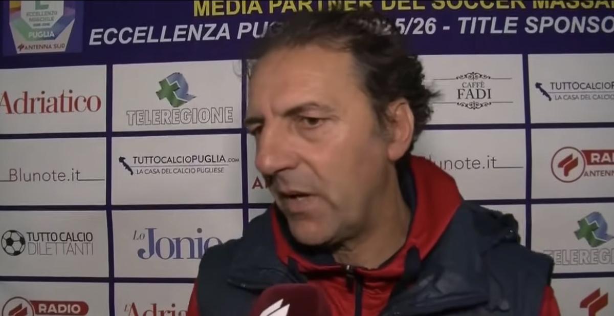 Canosa, De Candia: “Vittoria importante con il Massafra, il Bisceglie sta meritando il primo posto”
