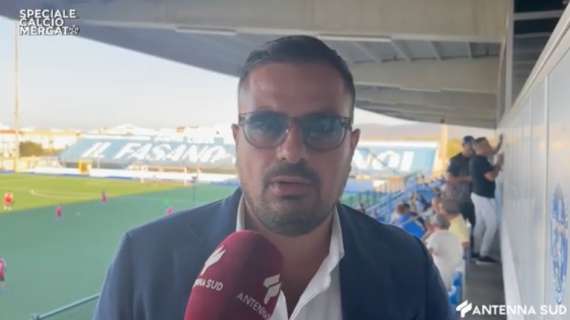 Fasano, il ds Montanaro: "Siamo al completo ma restiamo vigili"