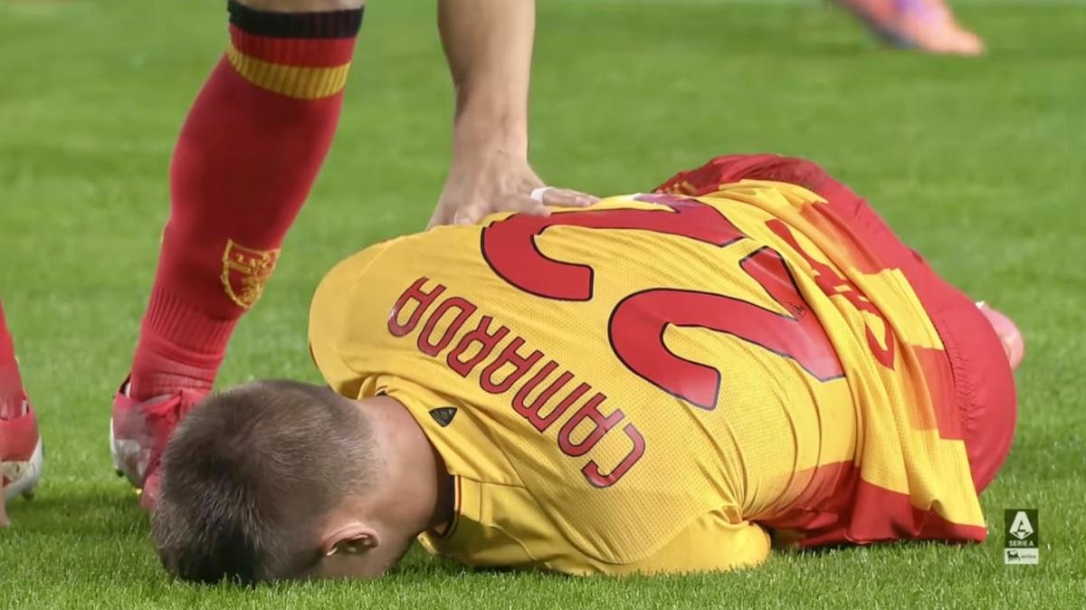 Lecce, infortunio Camarda: fissato per oggi l’intervento alla spalla destra