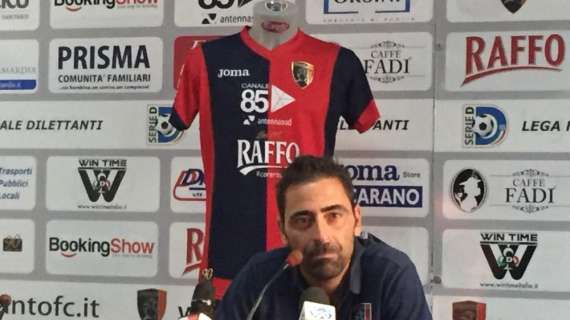 Taranto, Cazzarò: "Non ho fatto miracoli, la squadra era bloccata mentalmente"