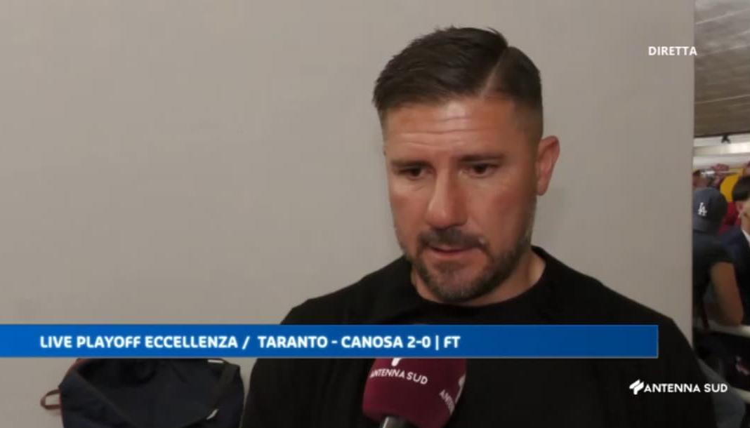 Taranto, Danucci: "Vittoria meritata, senza concedere quasi nulla"