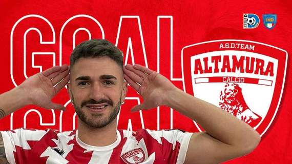 Team Altamura, Spano: "Un gol che attendevo da tanto tempo"