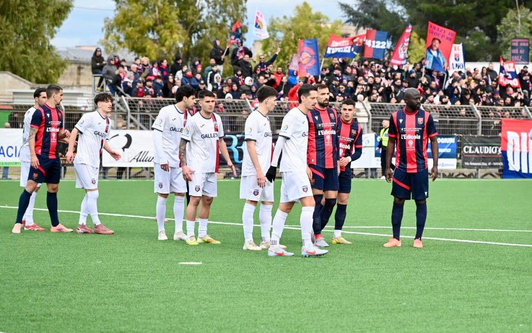 Taranto-Acquaviva 1-1: un punto a testa al 'Dimitri' di Manduria