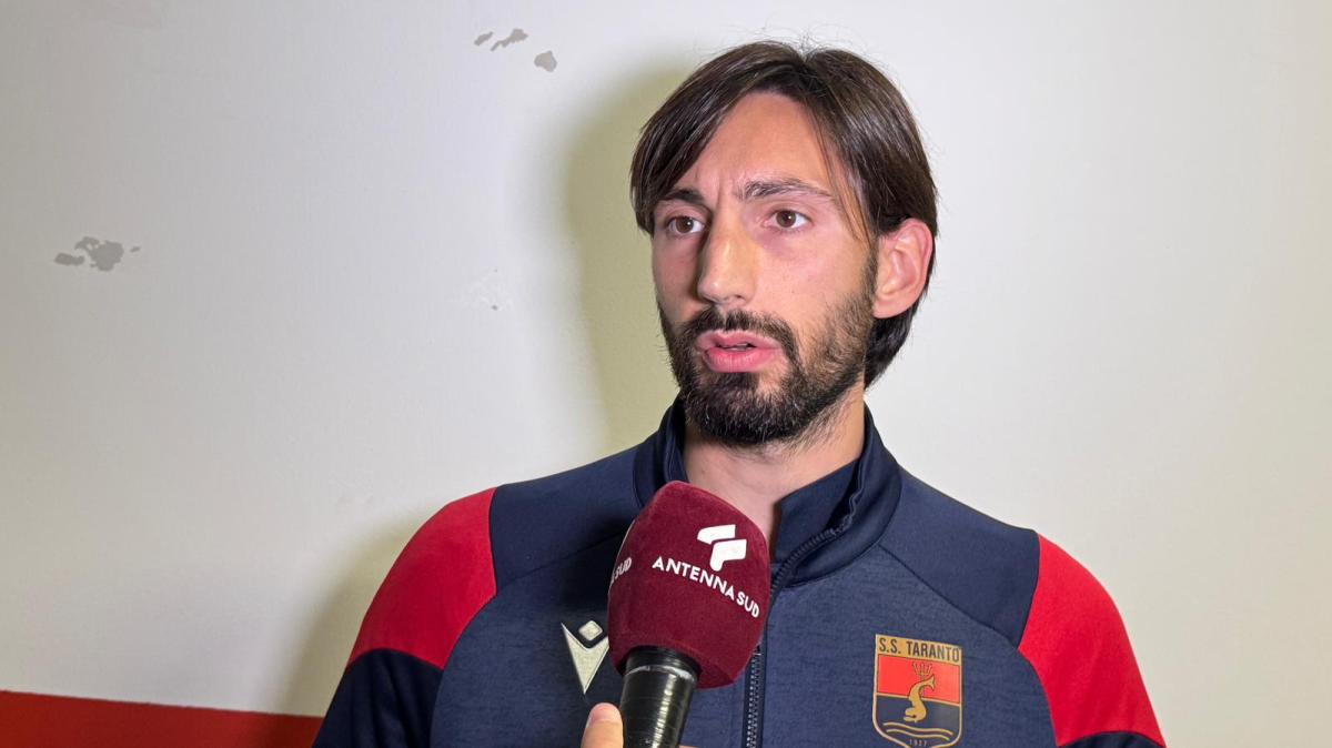 Taranto, Brunetti: "Volevamo vincere, ora testa al match di domenica"
