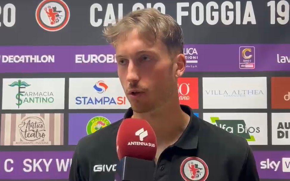 Foggia, Staver: "Il mister ha trovato la formazione con cui ci troviamo meglio"