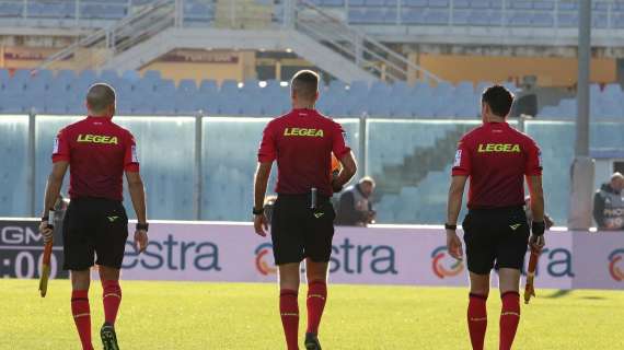 Serie C/C, le designazioni arbitrali della 16^ di ritorno: fischietto umbro per Pescara-Virtus Francavilla