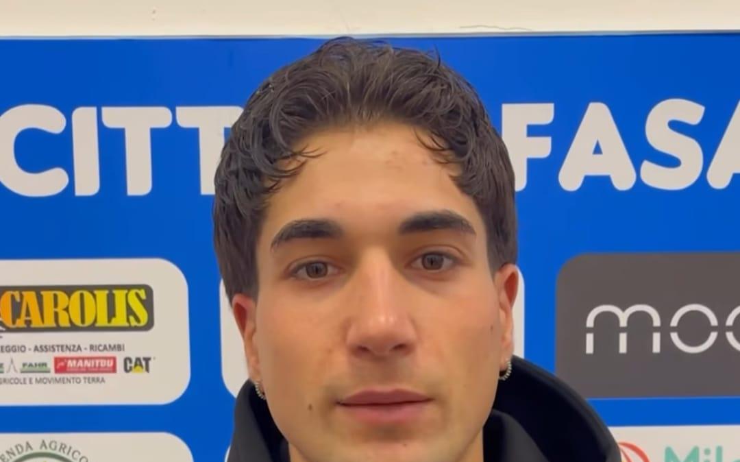 Fasano, Tangorre: "La squadra è in fiducia. Siamo un gruppo fantastico"