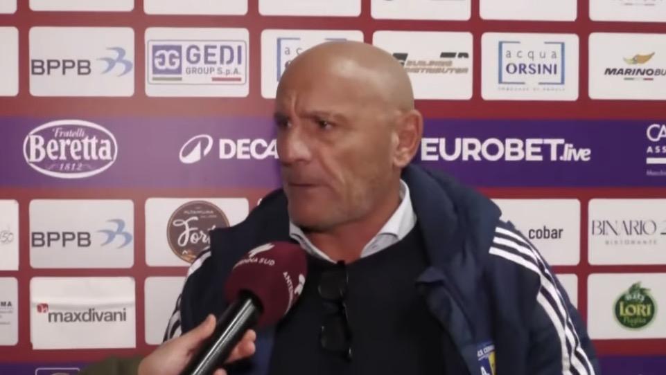 Cerignola, Maiuri: “Risultato non giusto, c’erano due episodi clamorosi a nostro favore”