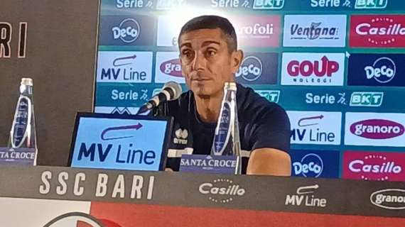 Bari, Longo: "Voglio una squadra che abbia la forza, la mentalità e la qualità per crearsi una vittoria"