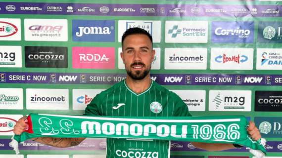 UFFICIALE - Monopoli, prolunga Falzerano: contratto fino al 2026