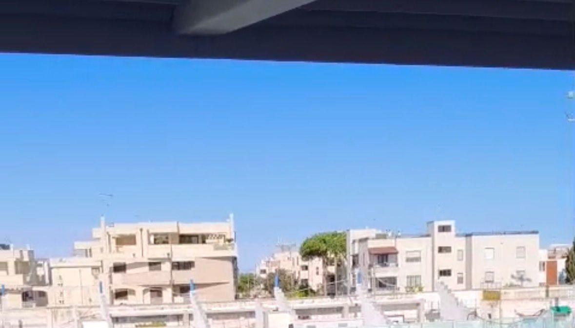 Gallipoli, la protesta dei giocatori salentini durante il match con il Brindisi