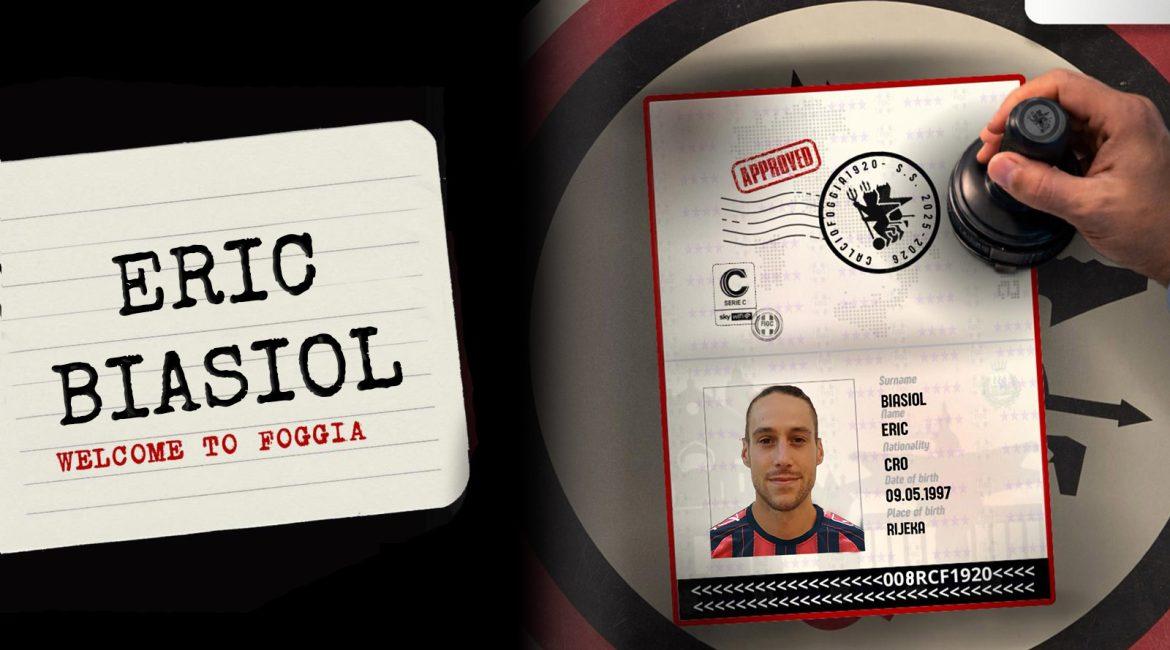 UFFICIALE - Foggia, per la difesa ecco Biasiol 