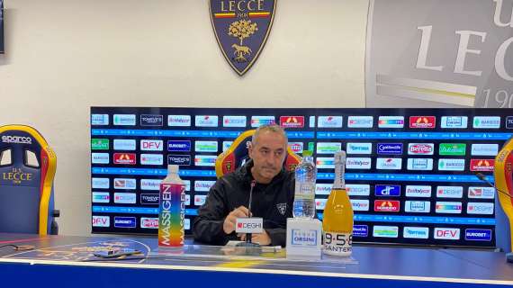 Lecce, Giampaolo: “Abbiamo disputato partite dignitose ma è mancato sempre qualcosa”