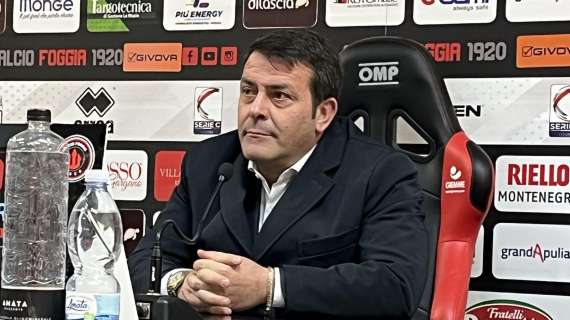 Foggia, Canonico: "Chi critica Boscaglia non capisce nulla di calcio"