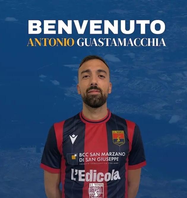 UFFICIALE - Taranto, torna Antonio Guastamacchia 