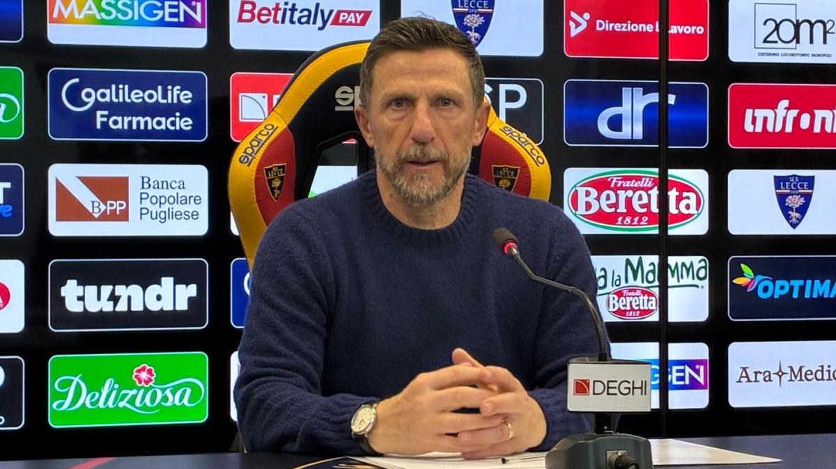 Lecce, Di Francesco: “Contro il Como serviranno equilibrio e attenzione ai dettagli, vedrete qualcosa di diverso”