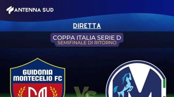 Coppa Italia Serie D: Guidonia-Martina in diretta su Antenna Sud