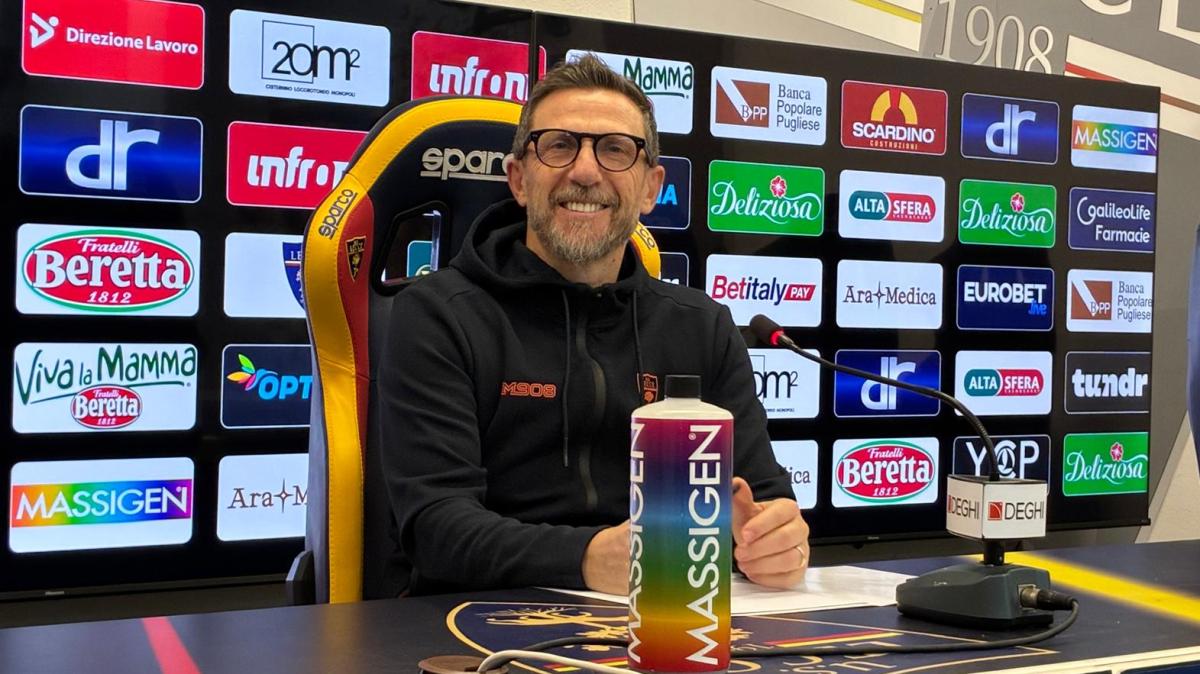 Lecce-Torino, Di Francesco: “Dobbiamo attaccarci al risultato e alle motivazioni”