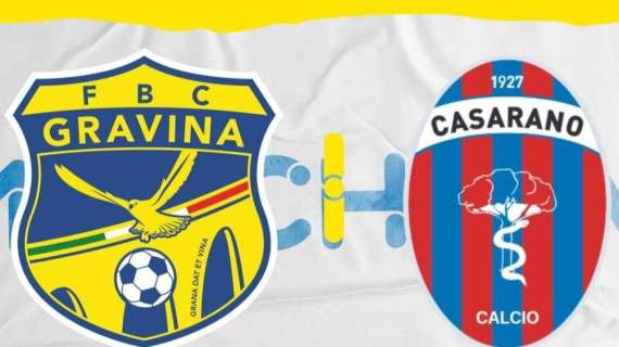 Gravina-Casarano 1-2, parte con un passo falso il campionato dei gialloblù 