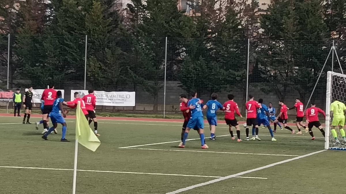 Un momento della gara