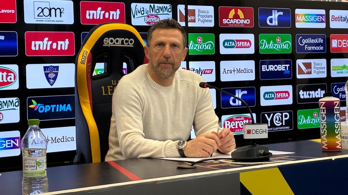 Di Francesco esalta il Lecce: “Vittoria pesantissima, squadra brava a reggere la tensione”