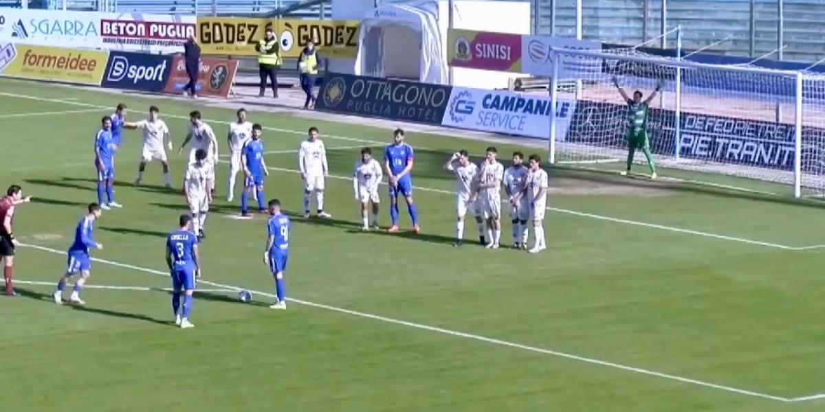 Fidelis Andria-Acerrana 1-0: tre punti pesanti per la salvezza