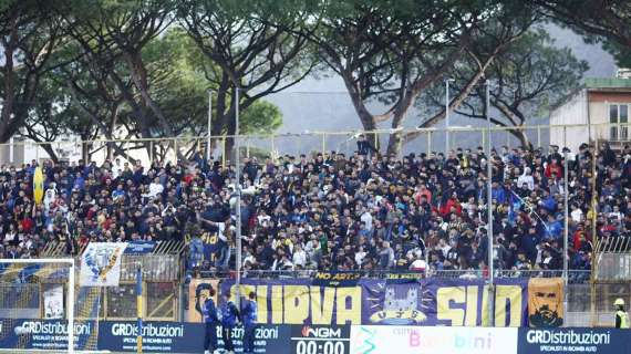 Foggia-Juve Stabia, vendita vietata a sostenitori gialloblù